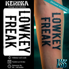 Red Flag balenie - Lowkey Freak dočasné genipínové tetovanie