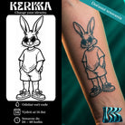 Cute Creatures balenie - Sunnies Bunny dočasné genipínové tetovanie