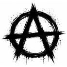 KERKKA Anarchia dočasné genipin tetovanie M 7x7 cm