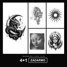 Moon Beasts 4+1 ZADARMO Pack - KERKKA dočasné tetovanie