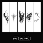 XL Night Myth 4+1 ZADARMO Pack - KERKKA dočasné tetovanie